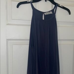 Blue Grey Maxi Dress